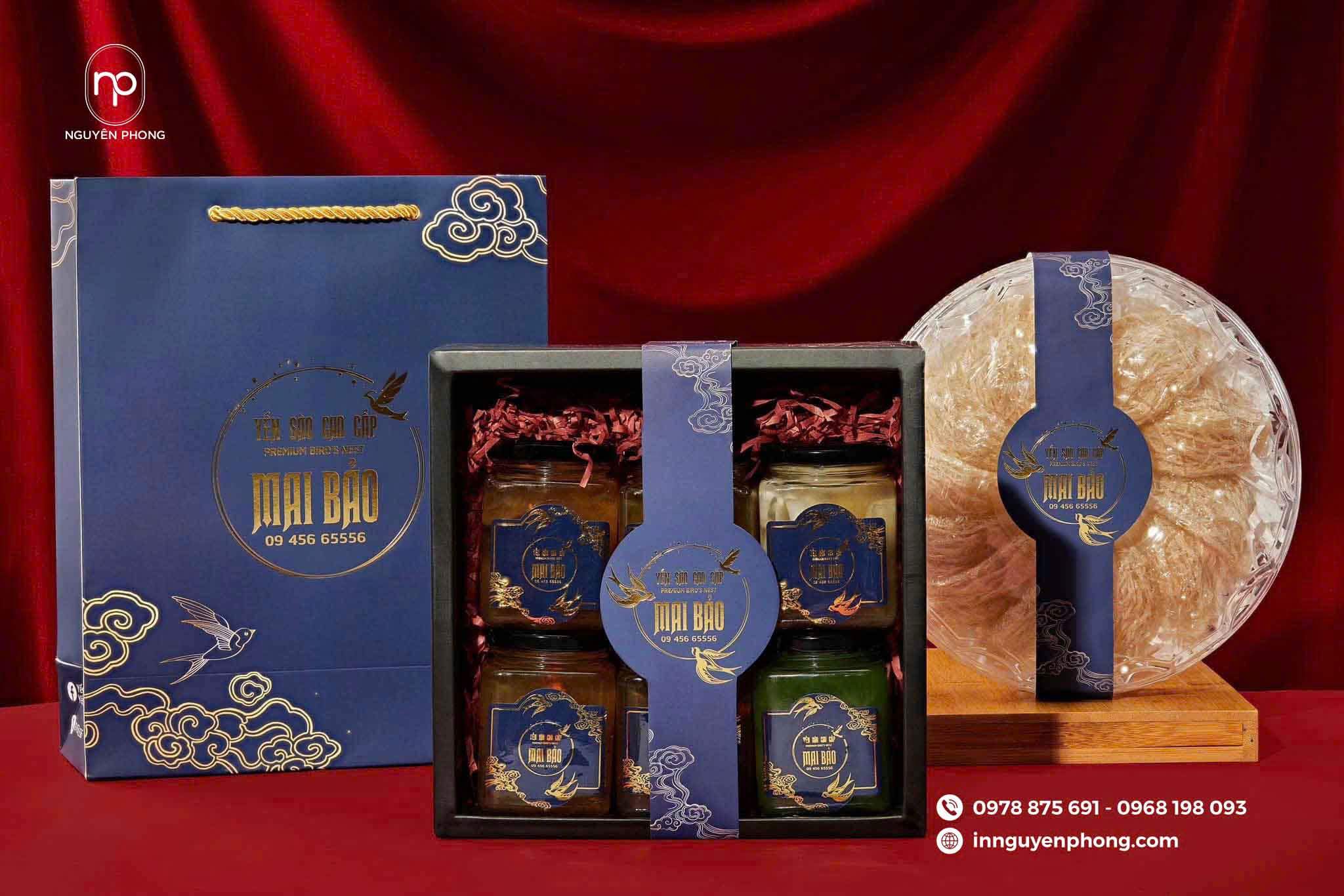 Túi đựng hộp yến cỡ vừa